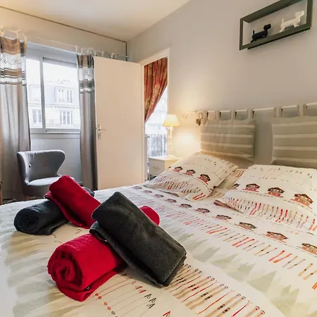 Le Retro-chic - T2 Raffinee - Balcon & Metro M12 Paris