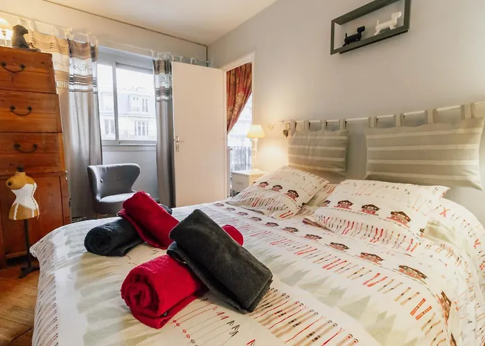 Le Retro-chic - T2 Raffinee - Balcon & Metro M12 Apartmán Paříž